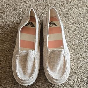 Roxy Oatmeal Grey Slip on